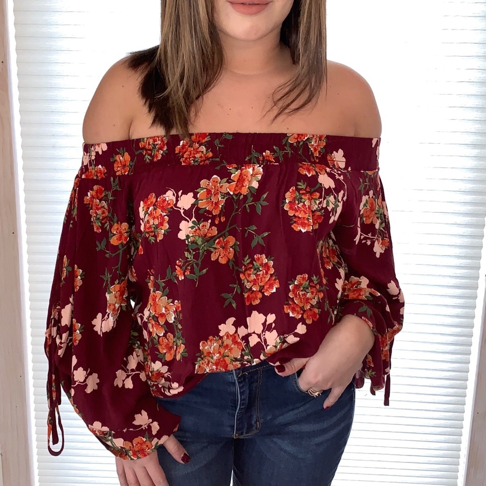 Floral blouse